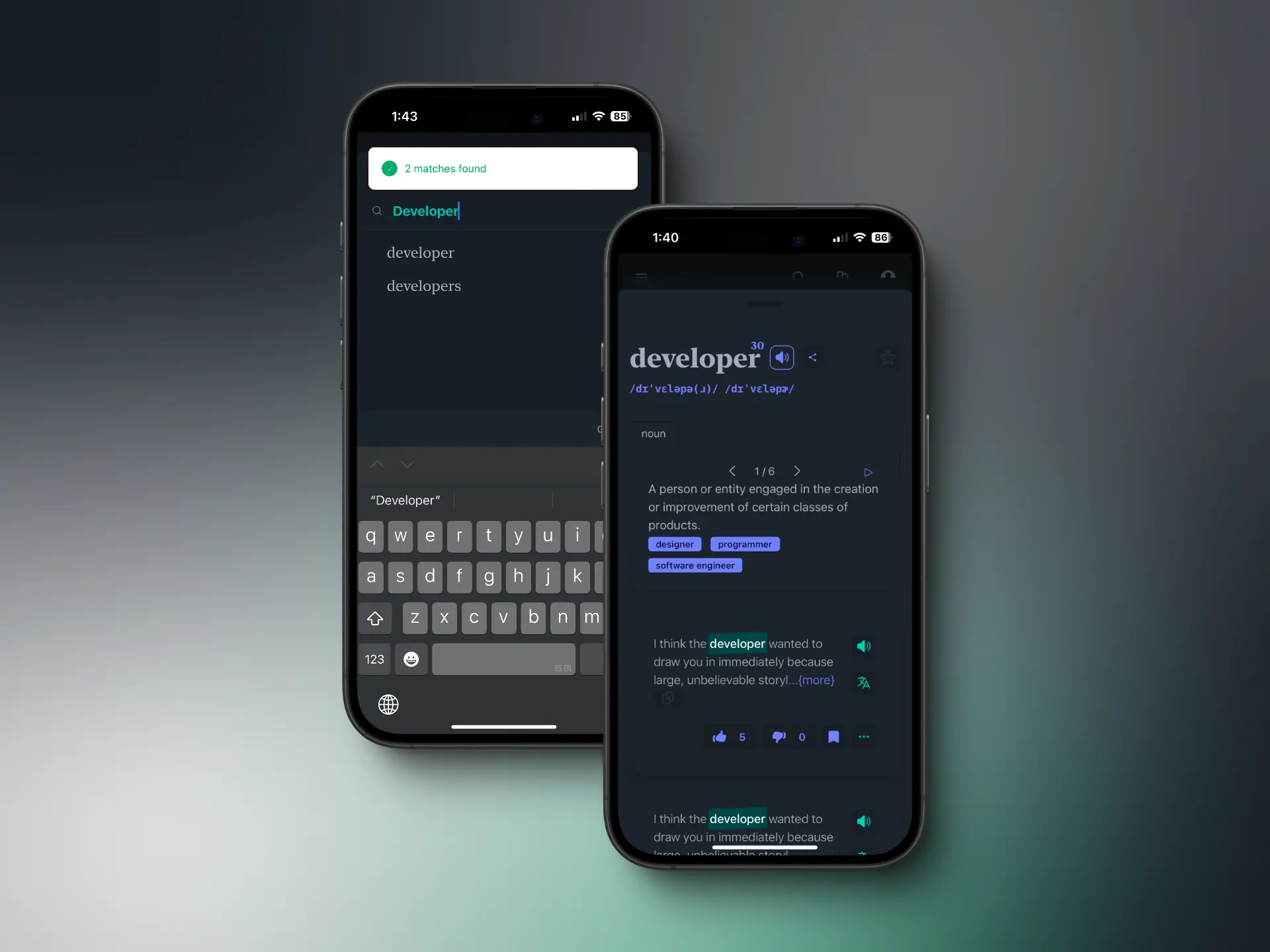 A second language tool platform. Built from the ground up with React, Express.js, and Tailwind CSS. Working in progress.